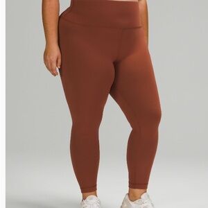 Lululemon Burnt Orange Leggings